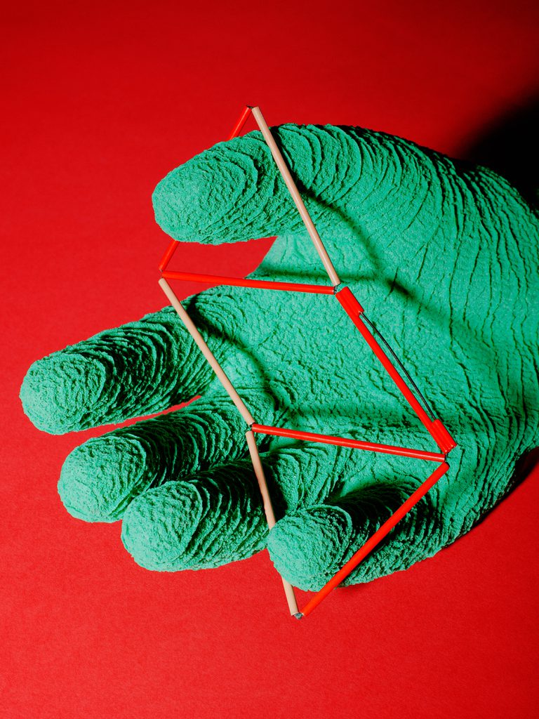 Lou Sautreau, collection Illusion. Des pièces mouvantes et colorées