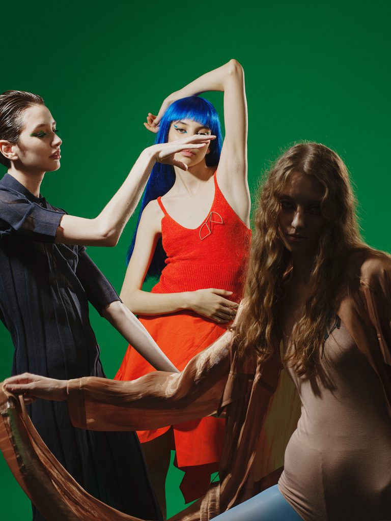 Lou Sautreau, collection Illusion. Des pièces mouvantes et colorées