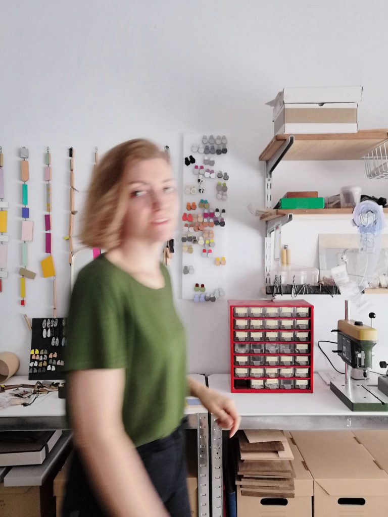 Portrait et atelier Karen Vanmol 2021