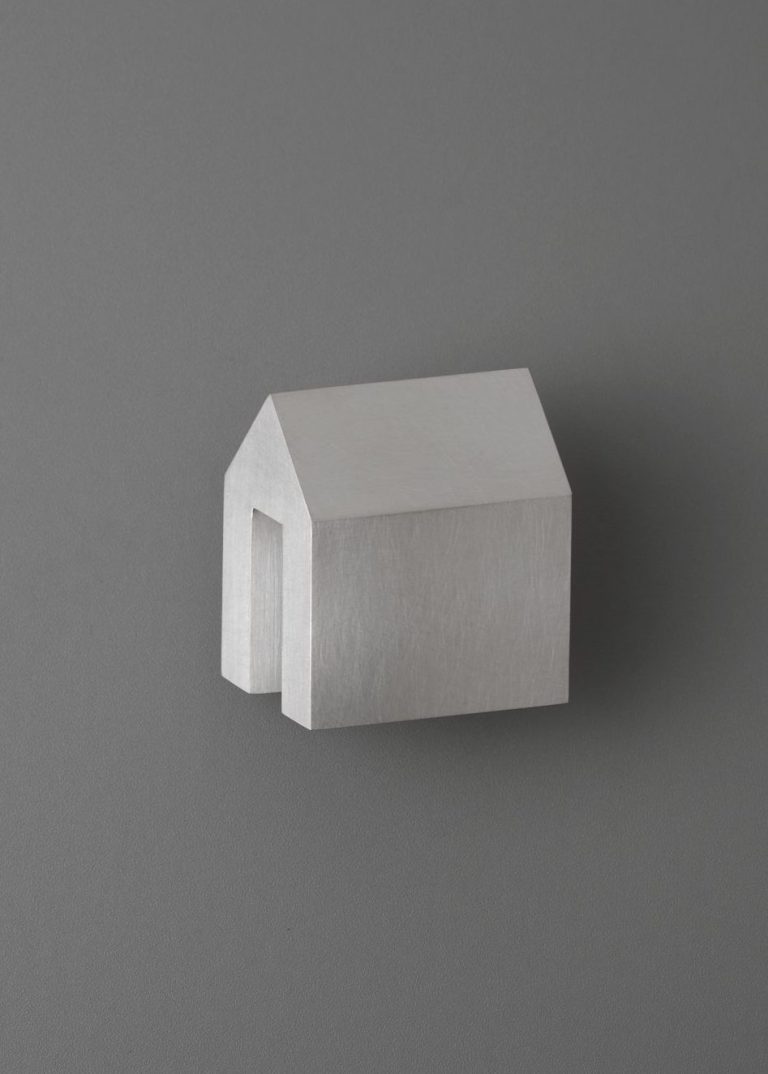 House brooch, Hyun-seok Sim, brooch, silver
