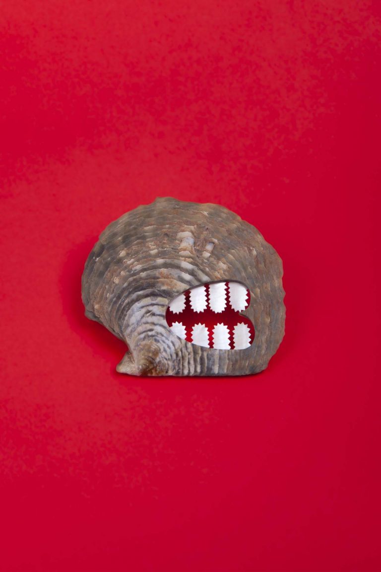 Benedickt Fischer broche pearly white