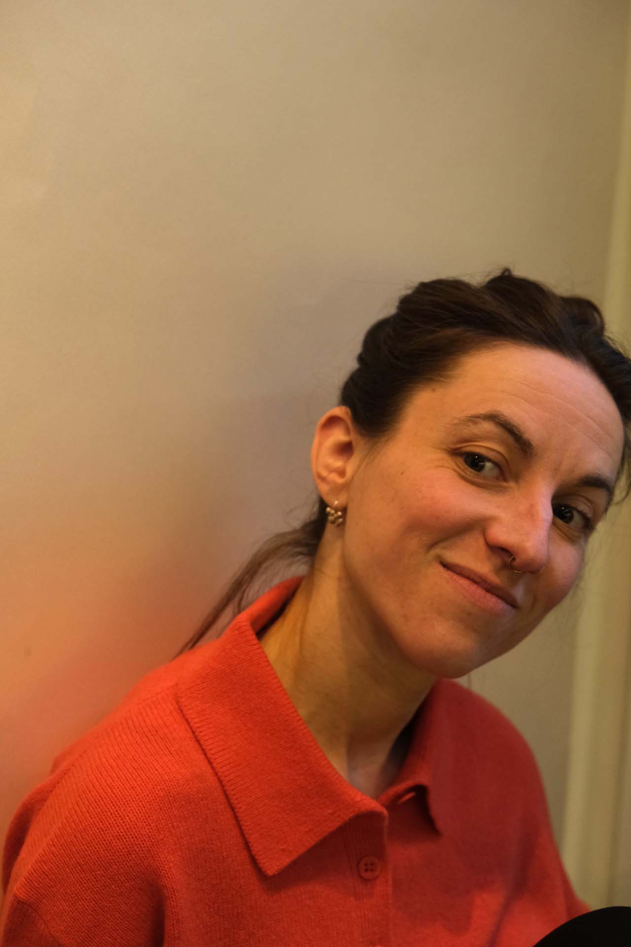 Boucle Chloé Noyon bidule argent