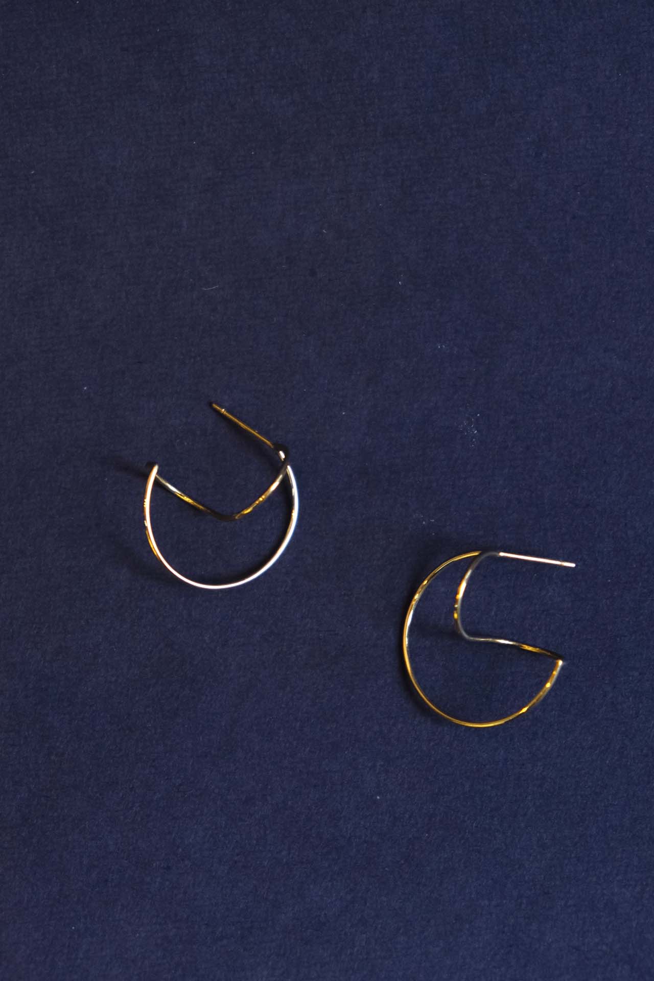 Boucles Sabine Herman Spring or jaune poli