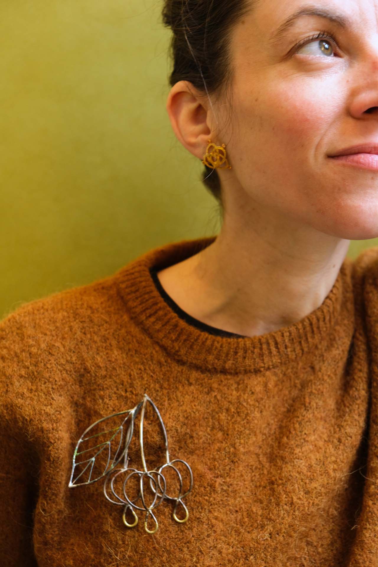 Broche Nelly Van Hoost Cerises