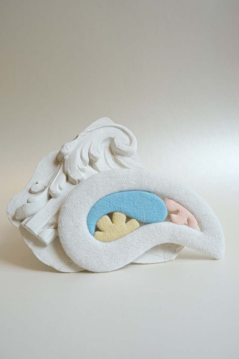 Hectare Isée, broche Paisible-Paisley, textile